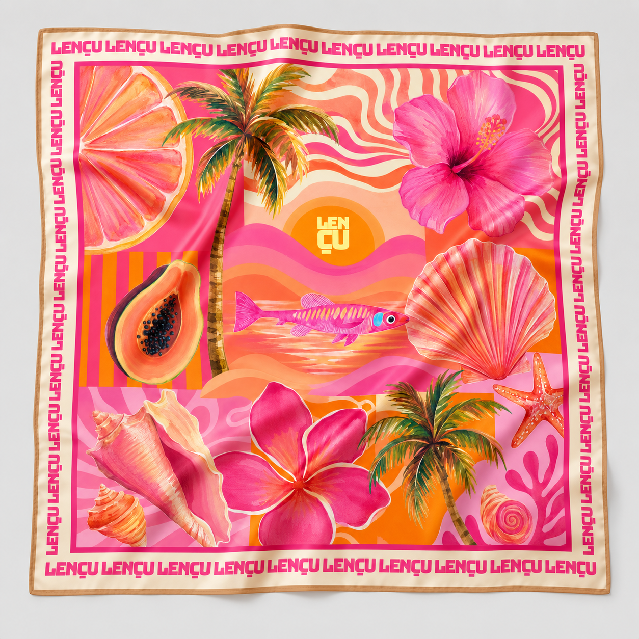 LENÇU Tropical Girly